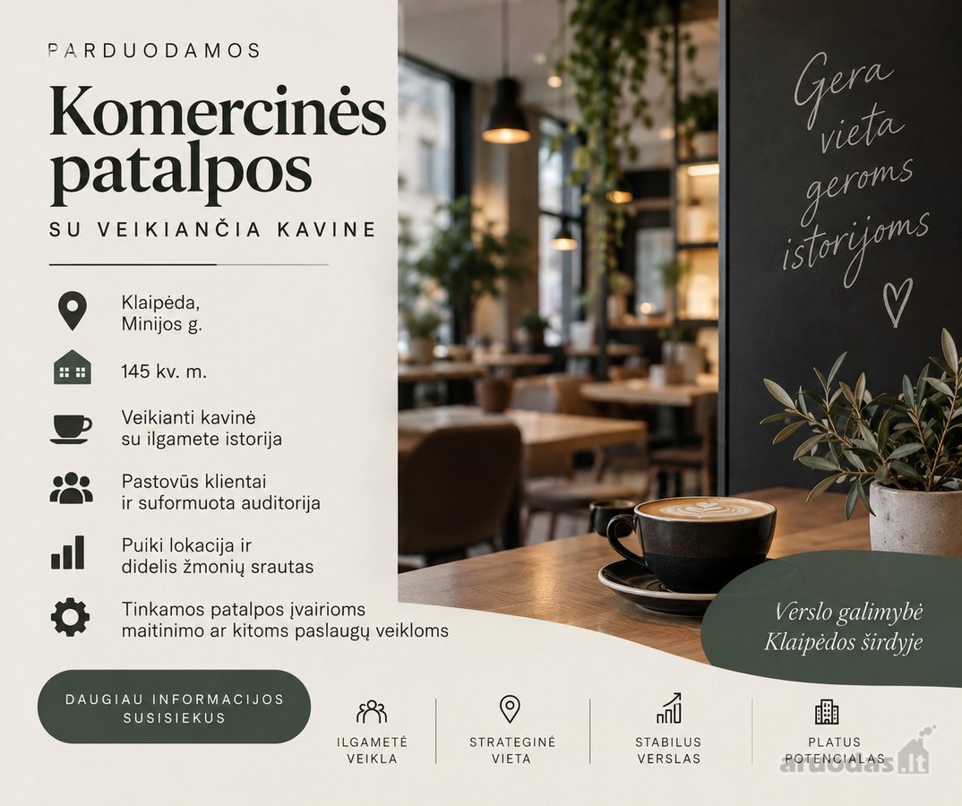 Parduodamos Komercinės Patalpos Su Veikiančia - nuotraukos Nr. 2