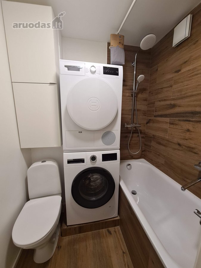 Nuomojamas tvarkingas, šviesus 2 kambarių - nuotraukos Nr. 5