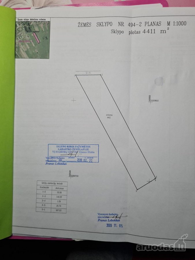 Parduodamas 44,11 a žemės sklypas Bartkuškio - nuotraukos Nr. 12