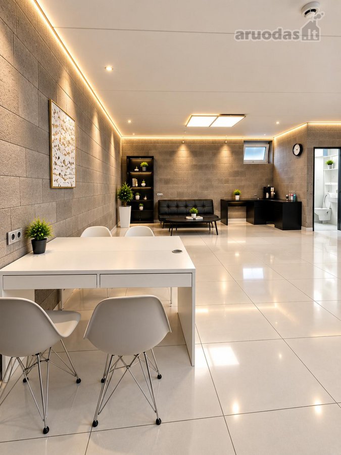 Nuomojamos Pilnai Įrengtos 180 m² Komercinės - nuotraukos Nr. 2