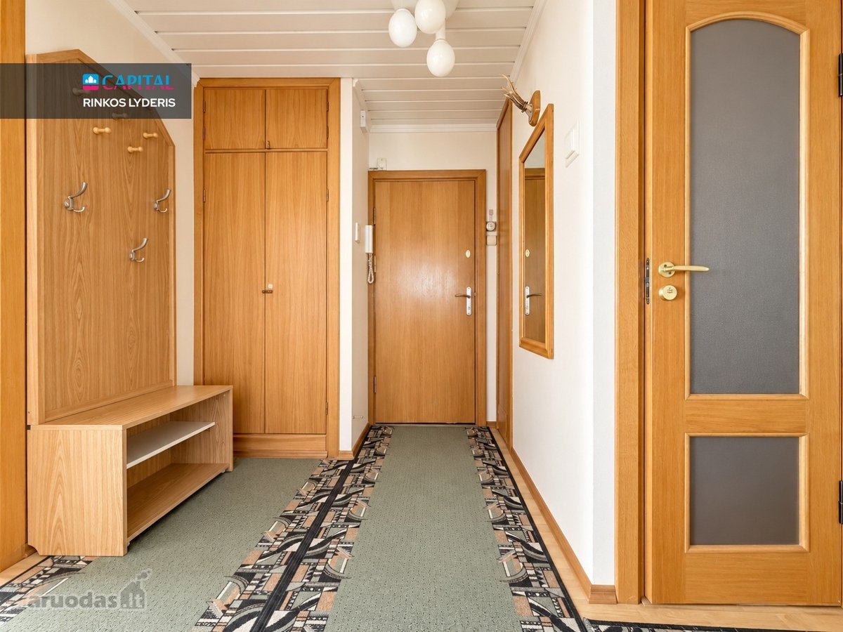 Nuomojamas tvarkingas ir patogus 3 kambarių - nuotraukos Nr. 11