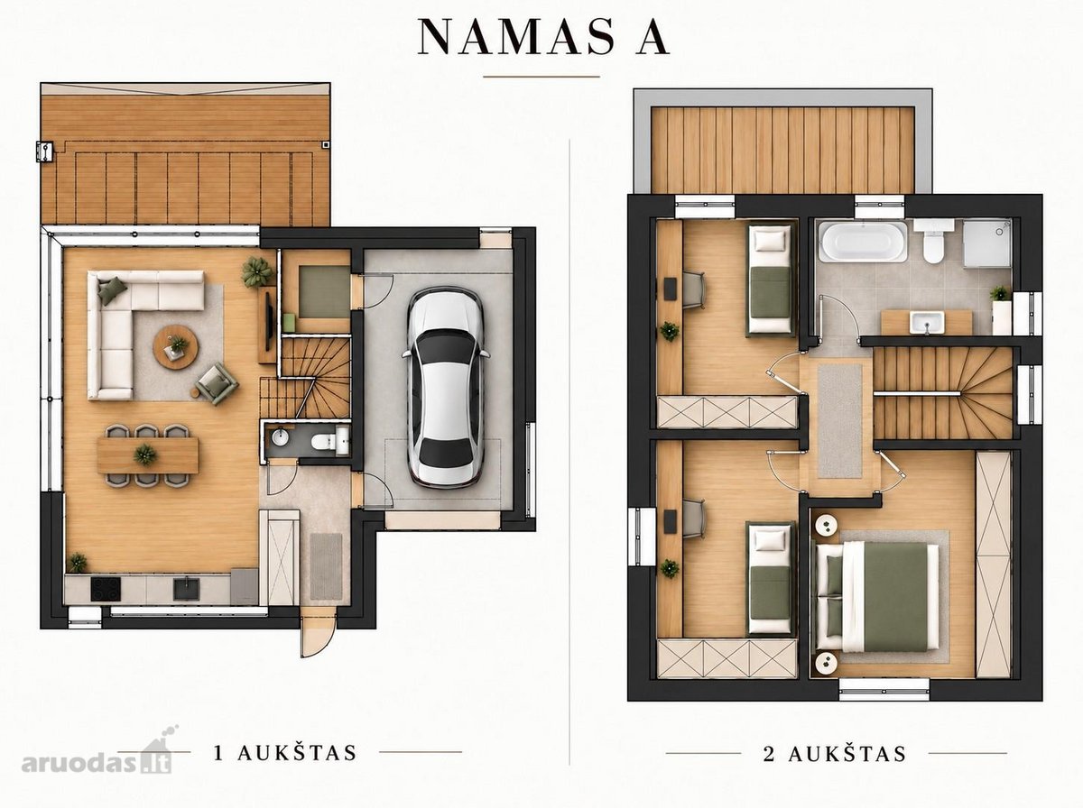 Nauji A++ Namai Aukštuosiuose Paneriuose – - nuotraukos Nr. 14
