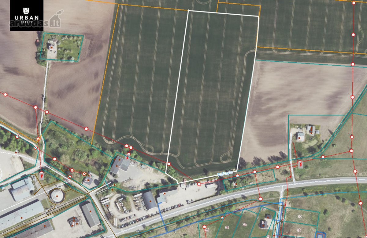 3.55 Ha Žemės Ūkio Paskirties Sklypas - nuotraukos Nr. 2
