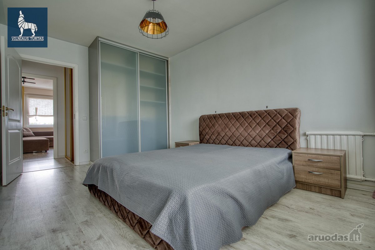 Trijų kambarių butas Viršuliškėse – erdvė, - nuotraukos Nr. 5