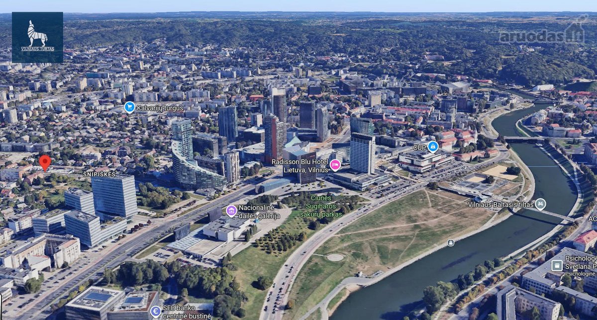 Nuomojamas stilingai ir kokybiškai įrengtas - nuotraukos Nr. 17