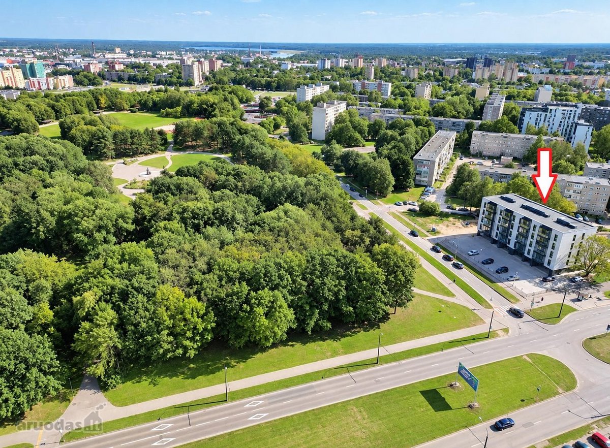 Išnuomojamas naujos statybos butas Krėvės - nuotraukos Nr. 15