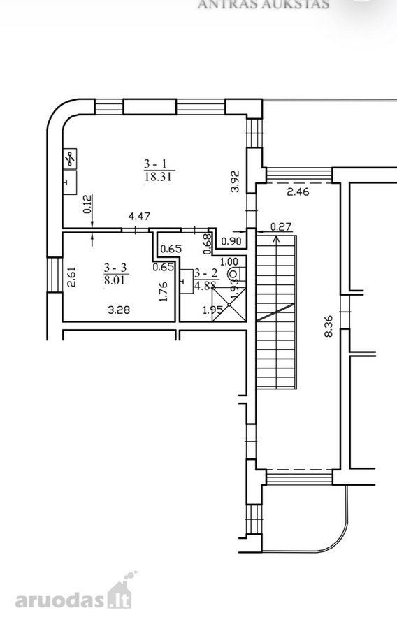 31,2 M² Butas Kunigiškėse  Parduoda - nuotraukos Nr. 28