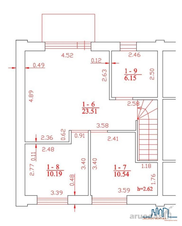 Parduodame 3 kambarių, 50m² bendrojo ploto, - nuotraukos Nr. 8