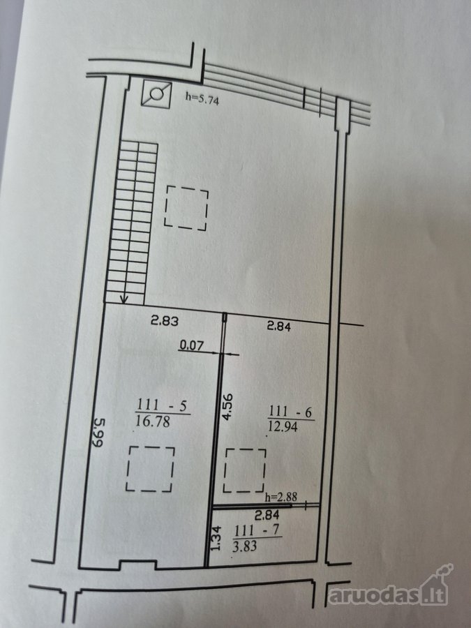 Išskirtinis 100 m² bustas su ~6 m aukščio - nuotraukos Nr. 24