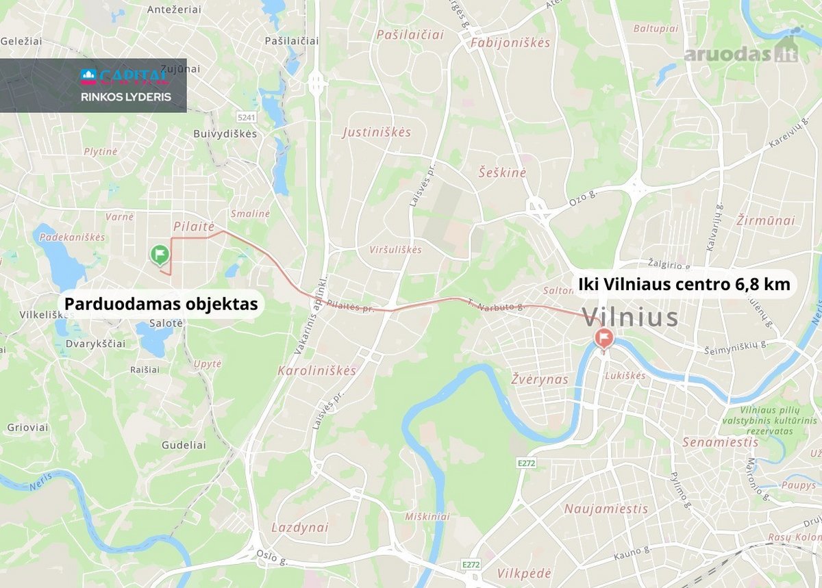 Parduodamas Pilnai Įrengtas 3 Kambarių Butas - nuotraukos Nr. 33