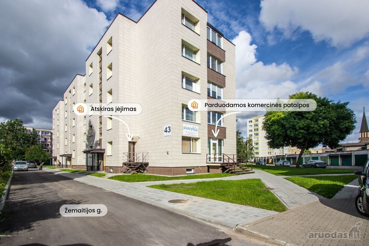 Parduodamos 69,14 kv. m komercinės patalpos - nuotraukos Nr. 2