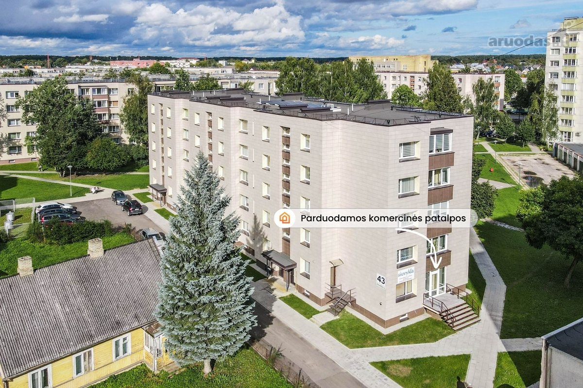 Parduodamos 69,14 kv. m komercinės patalpos - nuotraukos Nr. 3