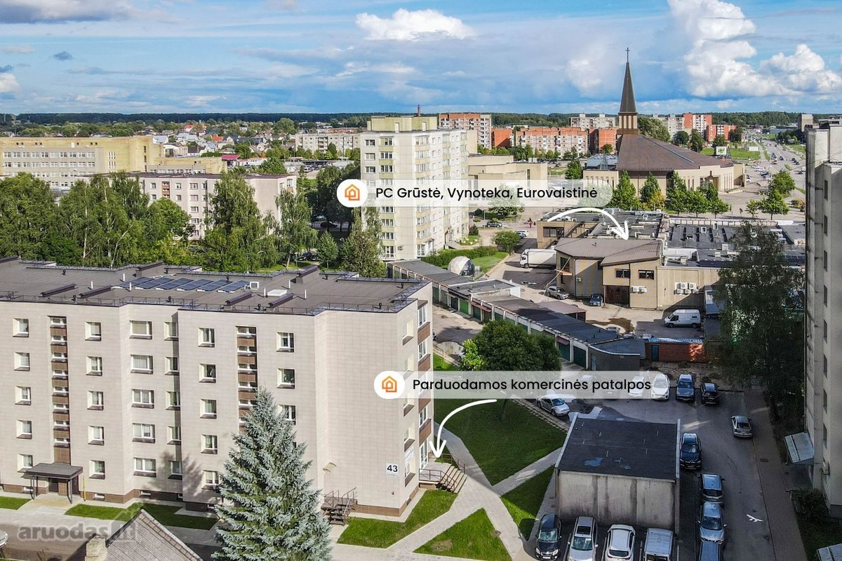 Parduodamos 69,14 kv. m komercinės patalpos - nuotraukos Nr. 5