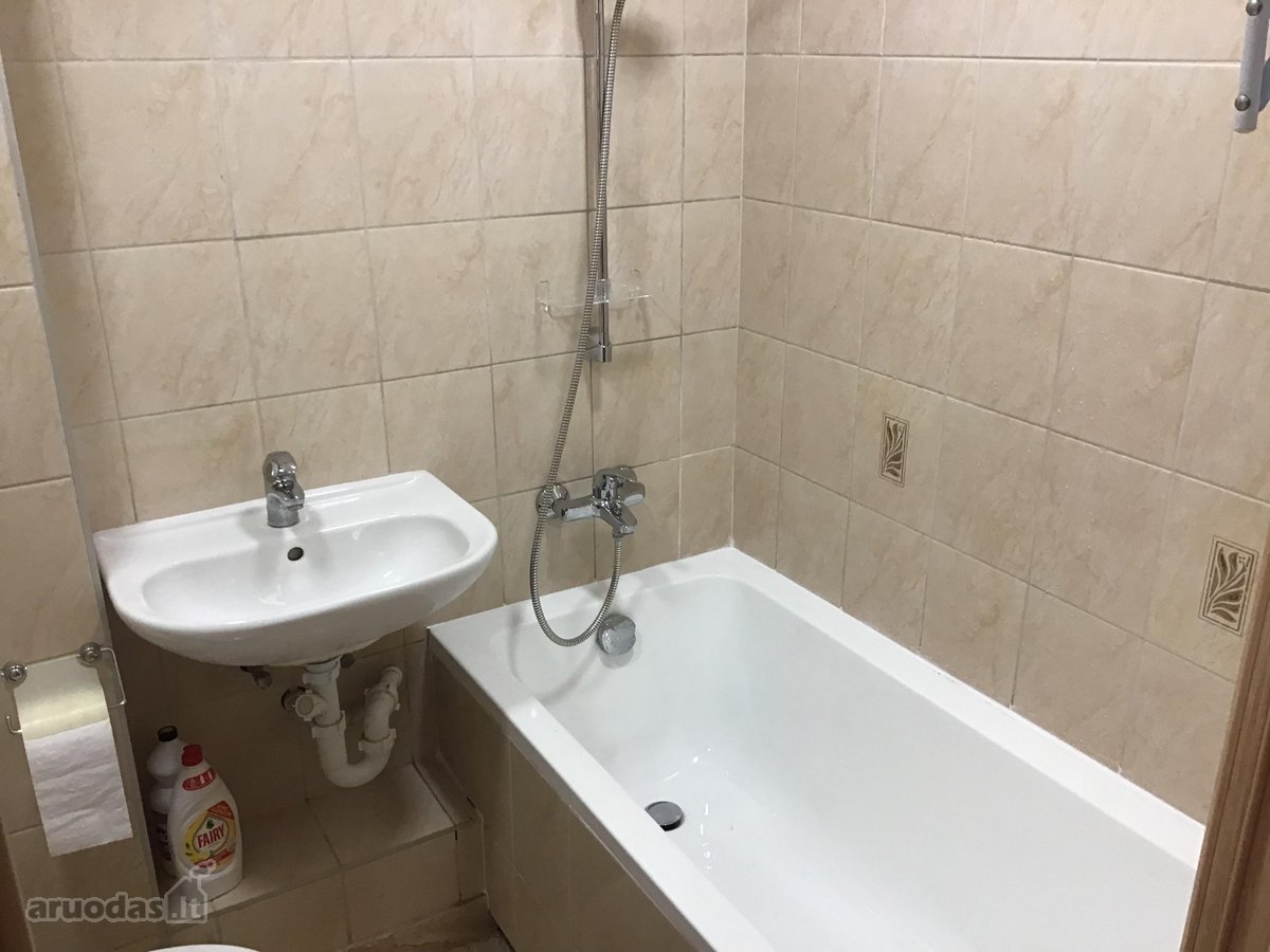 Išnuomojamas po remonto šviesus 1 kambario - nuotraukos Nr. 7