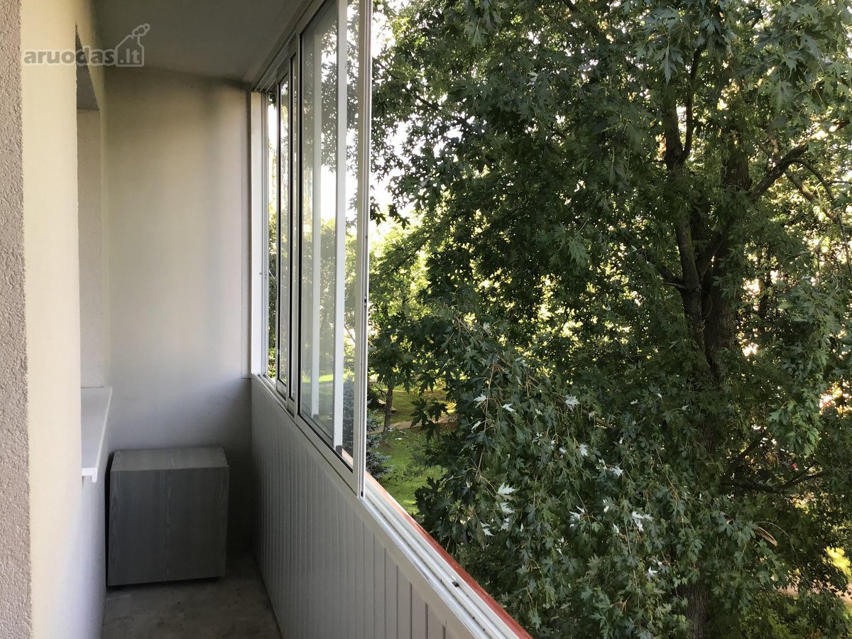 Išnuomojamas po remonto šviesus 1 kambario - nuotraukos Nr. 13