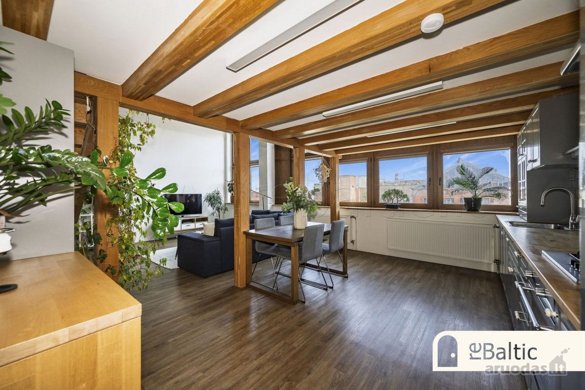 Erdvus ir modernus 97,78 m&sup2; loftas per - nuotraukos Nr. 31