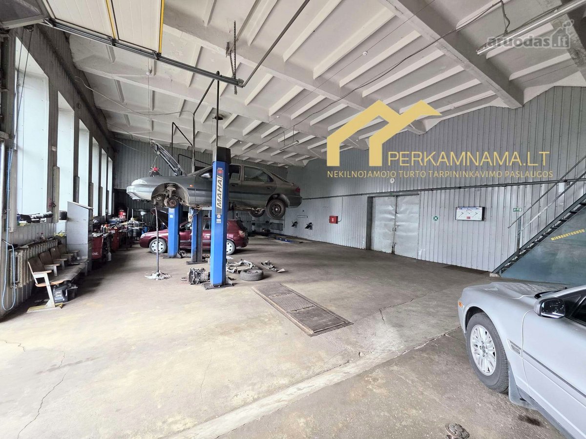 Parduodamos Veikiančio Autoserviso Patalpos - nuotraukos Nr. 12