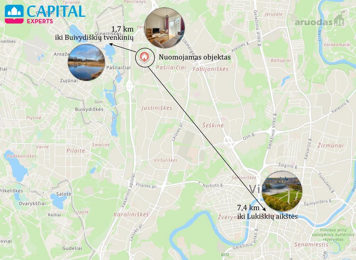 Jaukus 2 kamb. butas Grigalaukio gatvėje, - nuotraukos Nr. 22