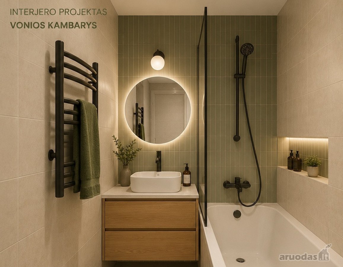 Parduodamas erdvus 2 kambarių butas, - nuotraukos Nr. 11