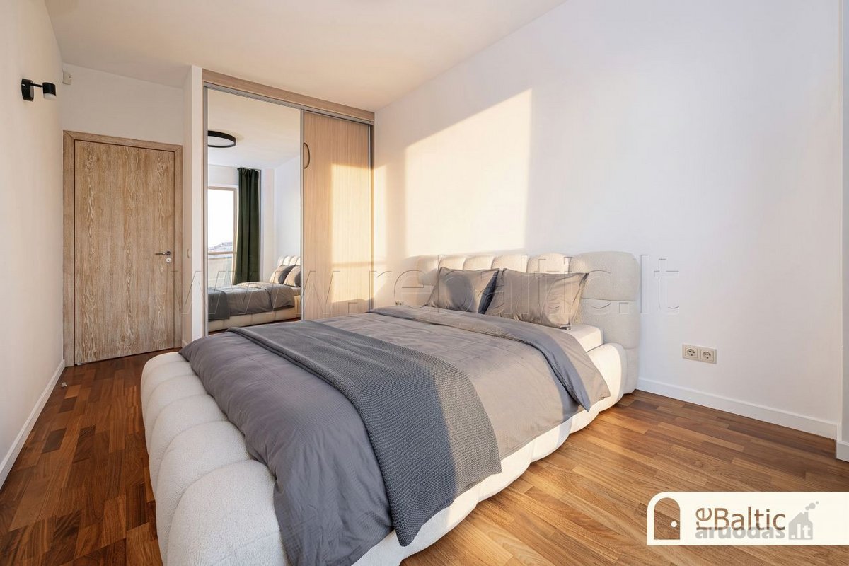 Išnuomojamas kokybiškai įrengtas 3 kambarių - nuotraukos Nr. 17