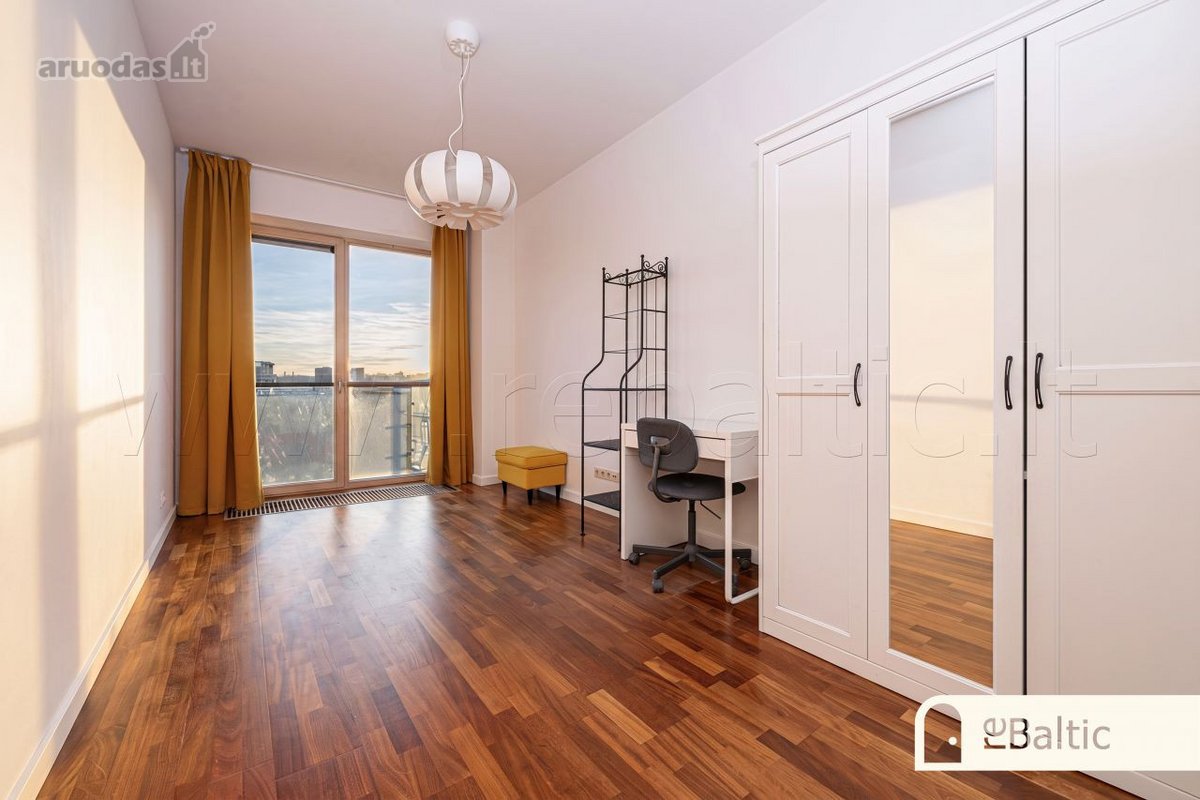 Išnuomojamas kokybiškai įrengtas 3 kambarių - nuotraukos Nr. 18