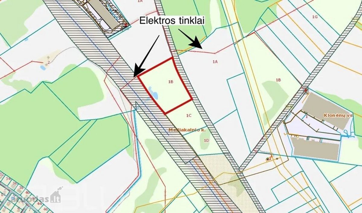 Parduodami 1,15 ha komercinės - verslo, - nuotraukos Nr. 16