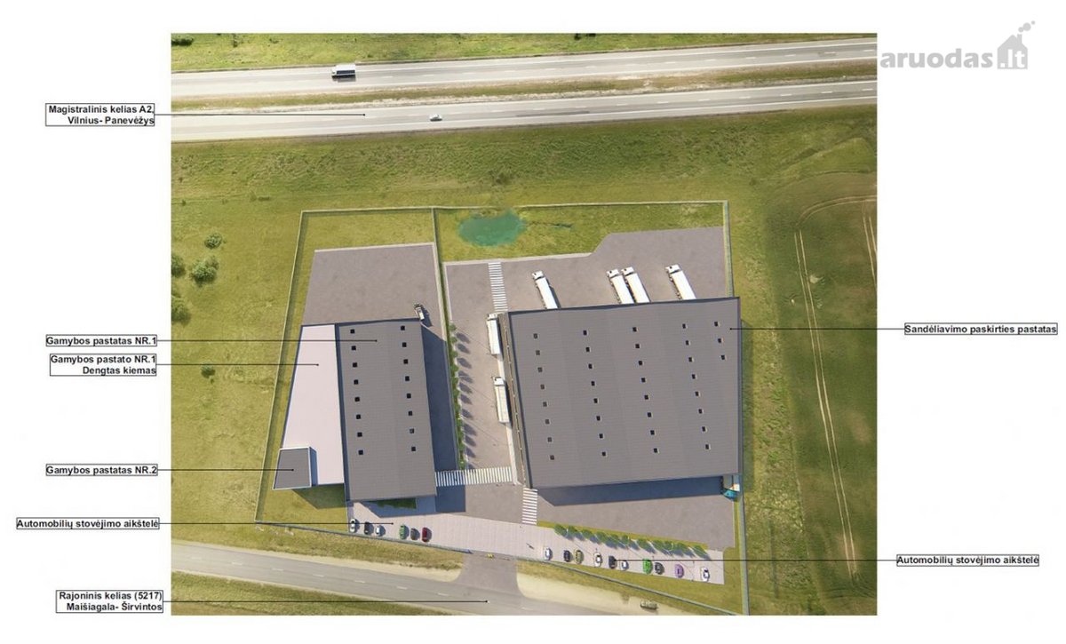 Parduodamas 2,3 ha komercinės - verslo, - nuotraukos Nr. 12