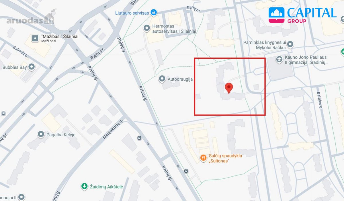 Parduodamas Įrengtas, Tvarkingas 2 Kambarių - nuotraukos Nr. 31