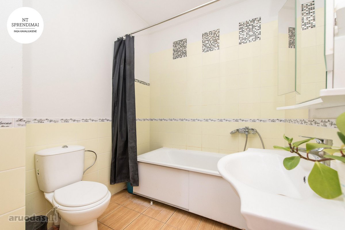 Išnuomojamas erdvus dviejų kambarių butas - nuotraukos Nr. 12