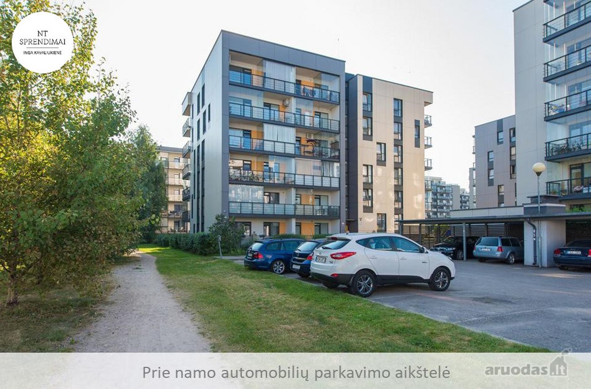 Išnuomojamas erdvus dviejų kambarių butas - nuotraukos Nr. 17