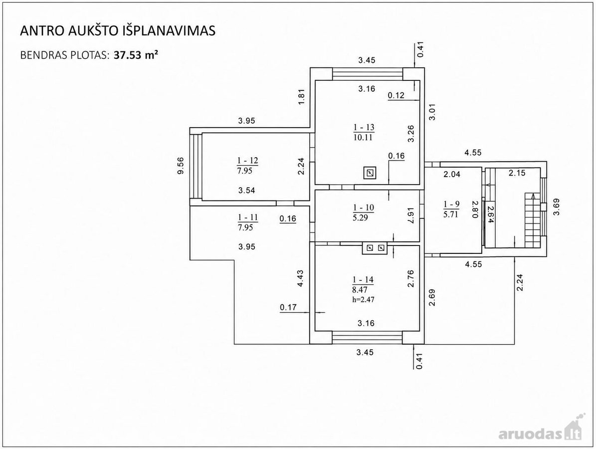 Parduodamas Erdvus Namas Su Prižiūrėta - nuotraukos Nr. 24