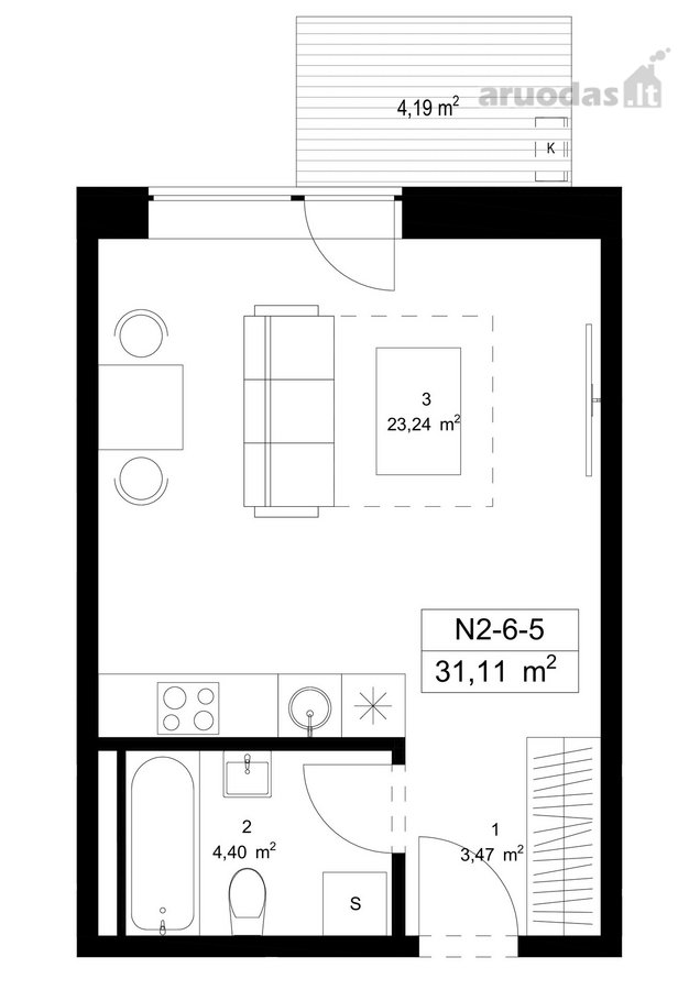 Raktai į naujus namus – dar šiais metais. - nuotraukos Nr. 3
