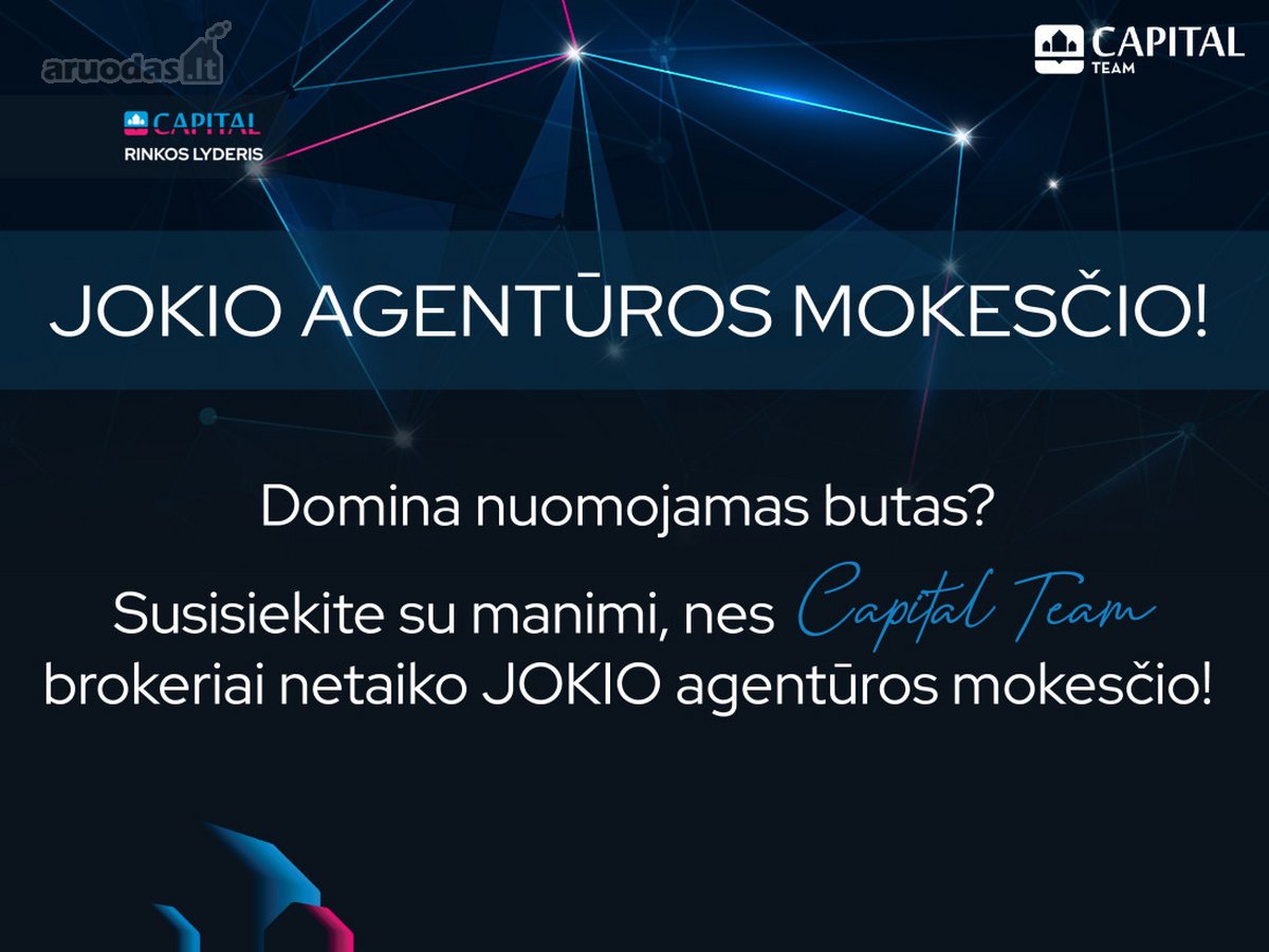 Nuomojamas Jaukus 25 Kv.m Butas Puikioje - nuotraukos Nr. 2