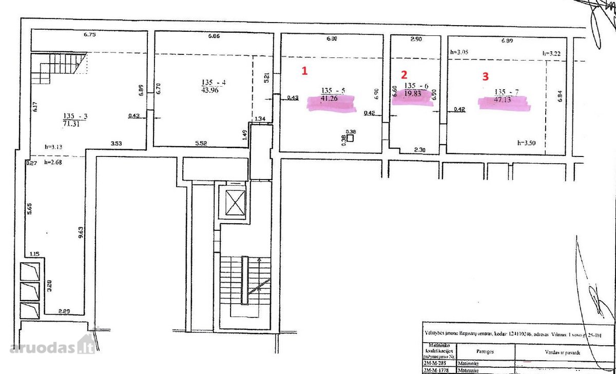 Išnuomojamos 108,22 m² patalpos –1 aukštas, - nuotraukos Nr. 5