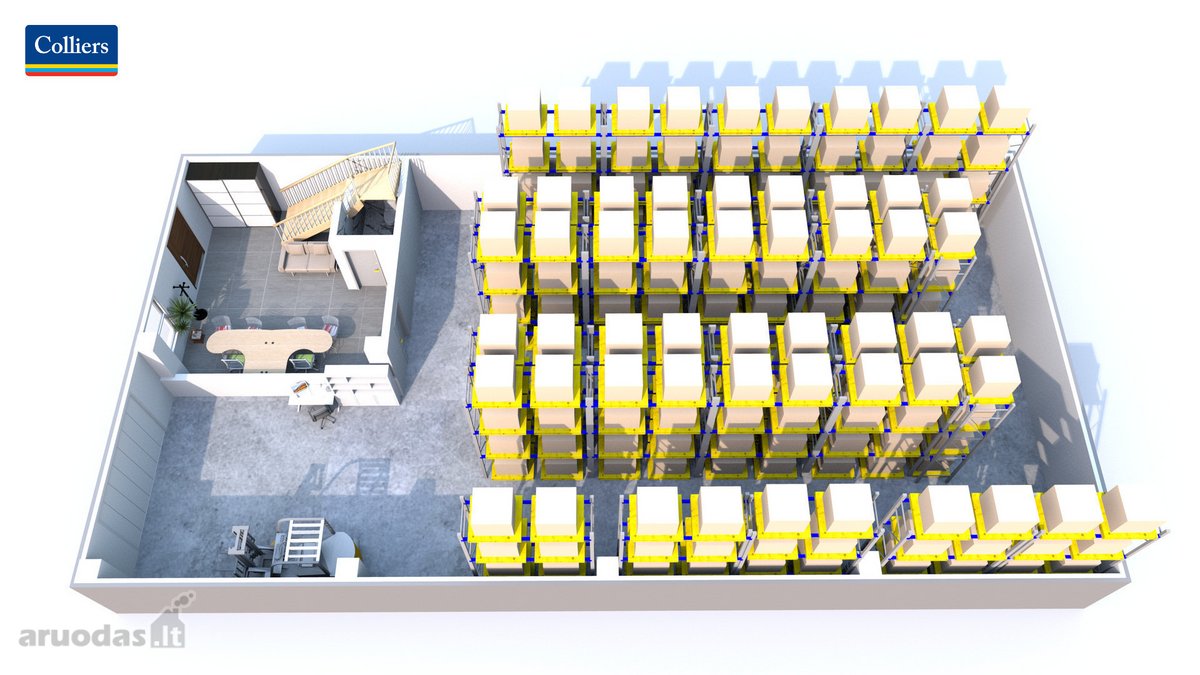 Nuomojamos 370 - 760 m² (galimybė jungti - nuotraukos Nr. 16
