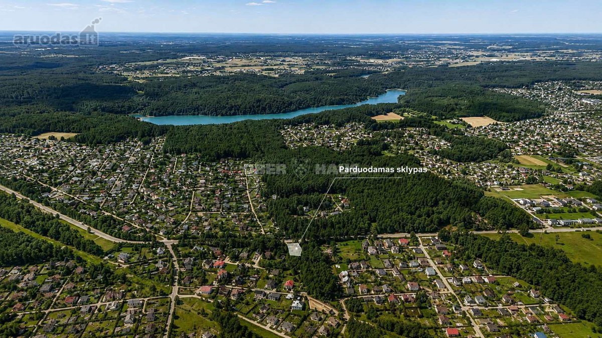 Išskirtinis 21 aro sklypas tarp Žaliųjų ežerų - nuotraukos Nr. 3