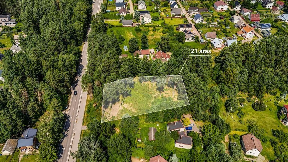 Išskirtinis 21 aro sklypas tarp Žaliųjų ežerų - nuotraukos Nr. 6