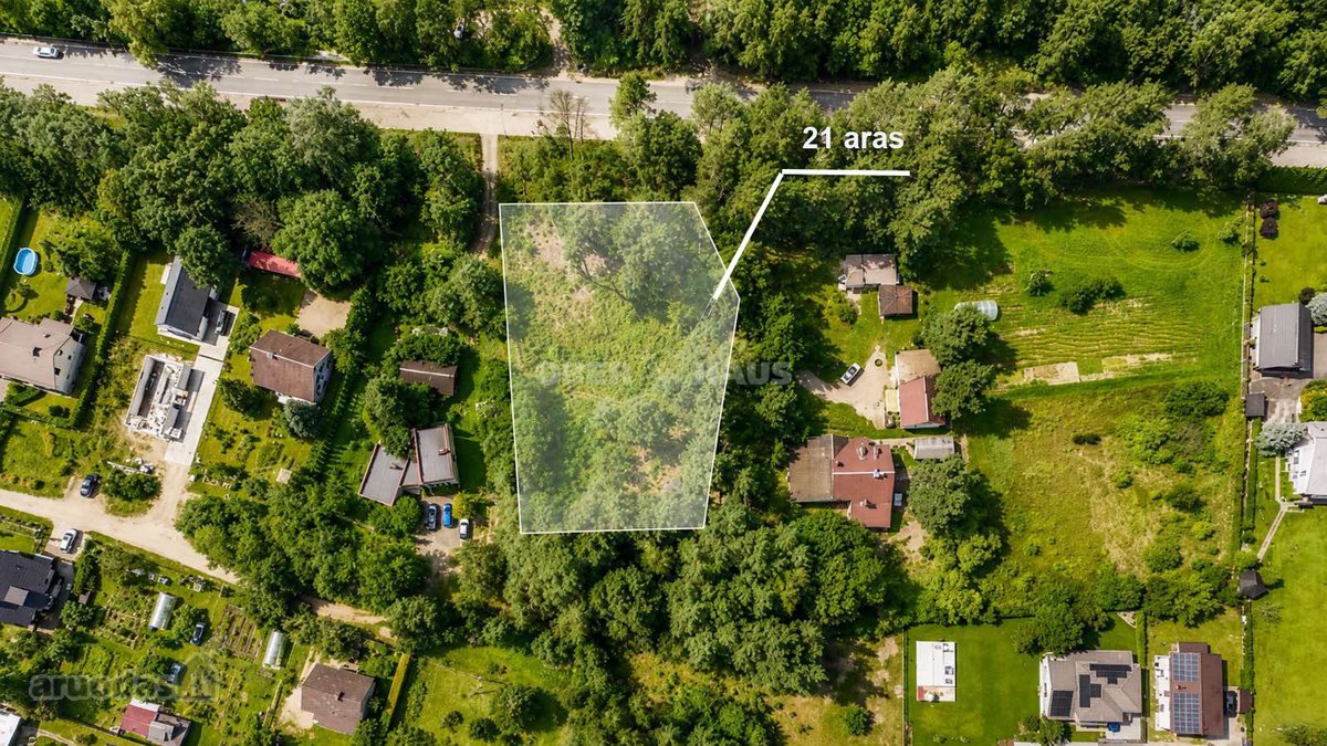 Išskirtinis 21 aro sklypas tarp Žaliųjų ežerų - nuotraukos Nr. 12