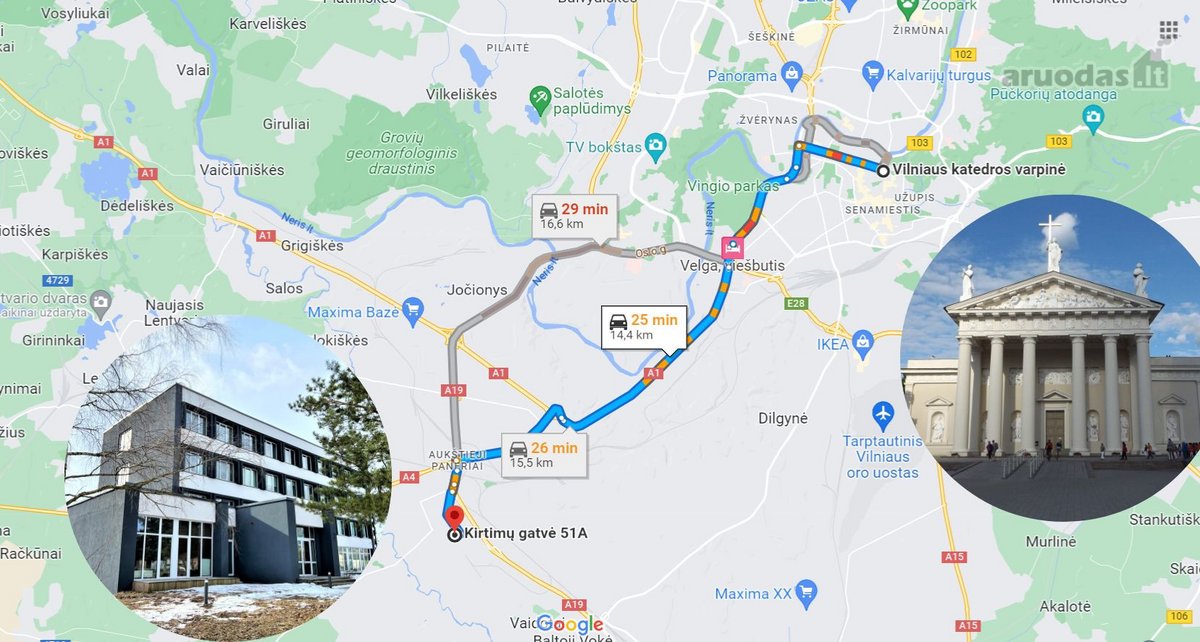 Nuomojamas Ką Tik Po Remonto Šviesus Jaukus 1 - nuotraukos Nr. 26