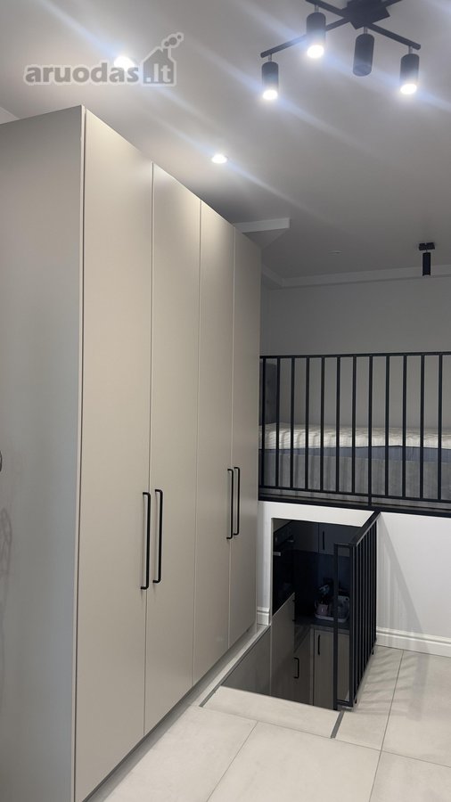 Nuomojamas jaukus 27 kv. m lofto tipo butas - nuotraukos Nr. 5