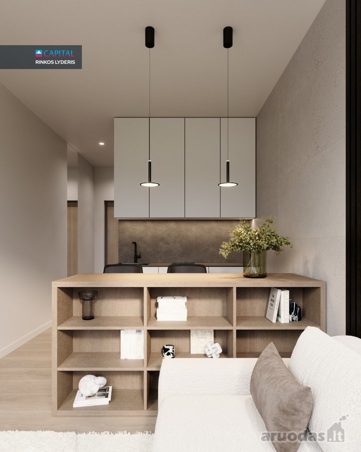 Smart Units – 19.07 Kv. M Studija Vilniuje  - nuotraukos Nr. 9