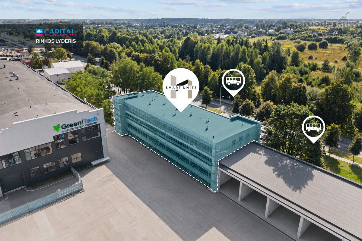 Smart Units – 19.07 Kv. M Studija Vilniuje  - nuotraukos Nr. 24