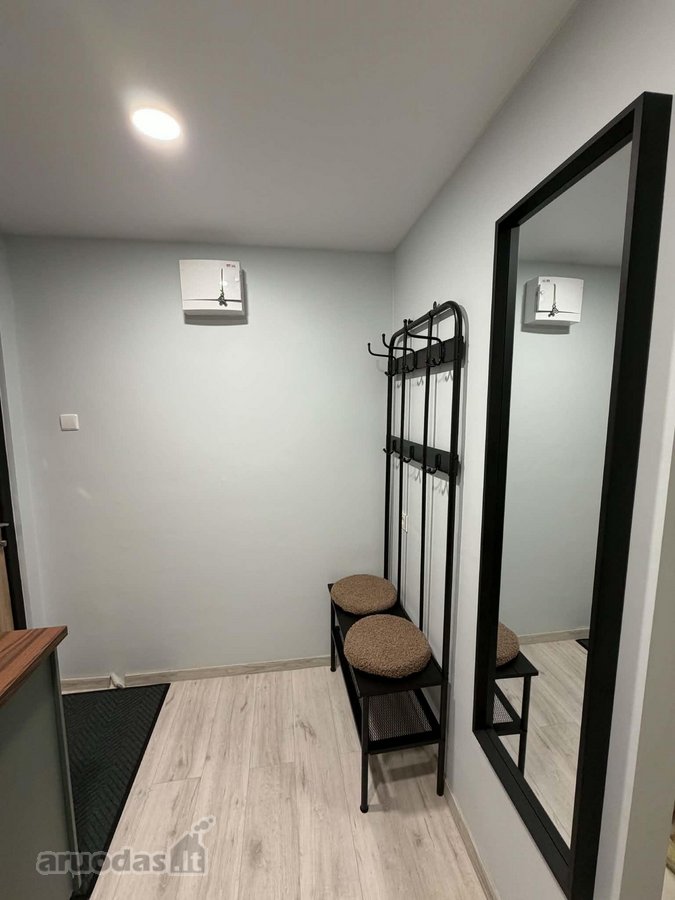 Išnuomojamas naujai įrengtas 1 kambario butas - nuotraukos Nr. 17
