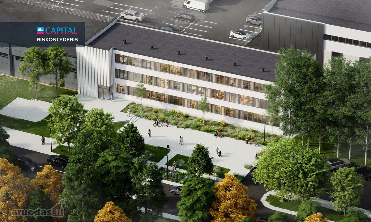 Smart Units – 35.28 Kv. M Studija Vilniuje  - nuotraukos Nr. 3