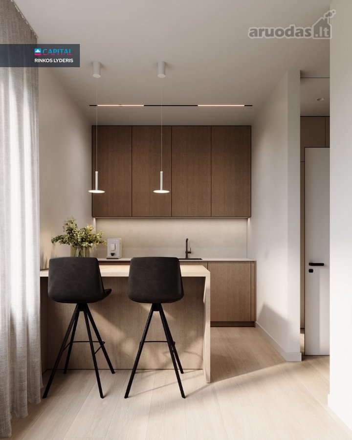 Smart Units – 35.28 Kv. M Studija Vilniuje  - nuotraukos Nr. 7