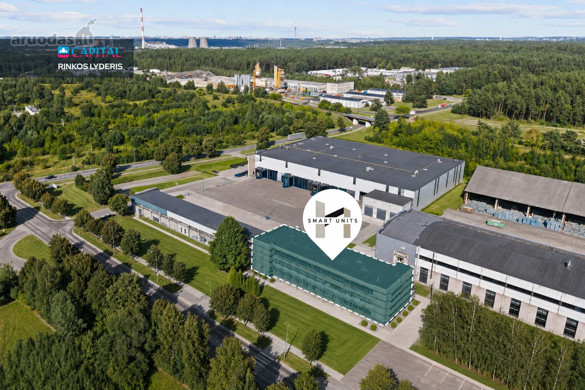 Smart Units – 35.28 Kv. M Studija Vilniuje  - nuotraukos Nr. 22