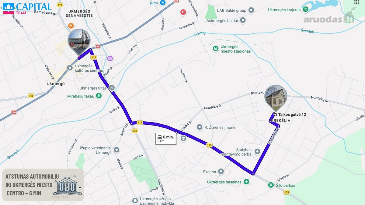 Mūrinis Namas Su 7,29 A Sklypu Ukmergėje – - nuotraukos Nr. 22