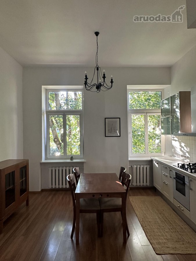 Nuomojamas 60 m² Butas Kauno Senamiestyje - nuotraukos Nr. 2