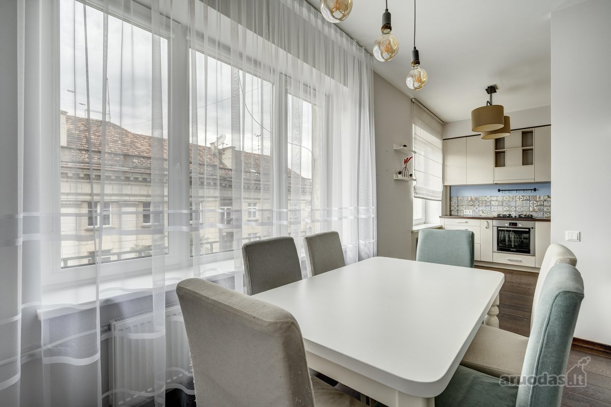 Nuomojamas 3 kambarių, 78 m² butas Vilniaus - nuotraukos Nr. 8