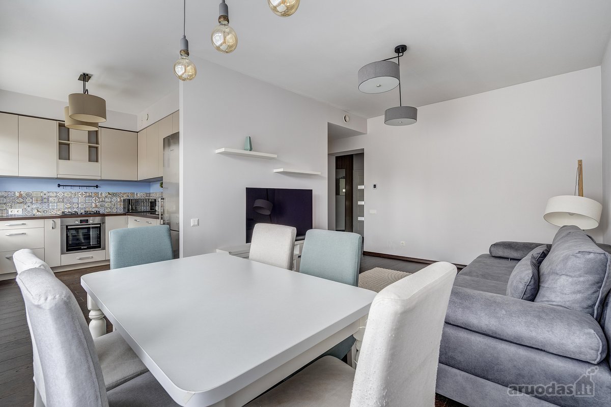 Nuomojamas 3 kambarių, 78 m² butas Vilniaus - nuotraukos Nr. 2